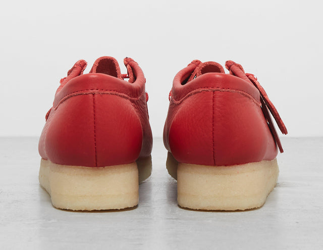 WALLABEE LEA RED/RED