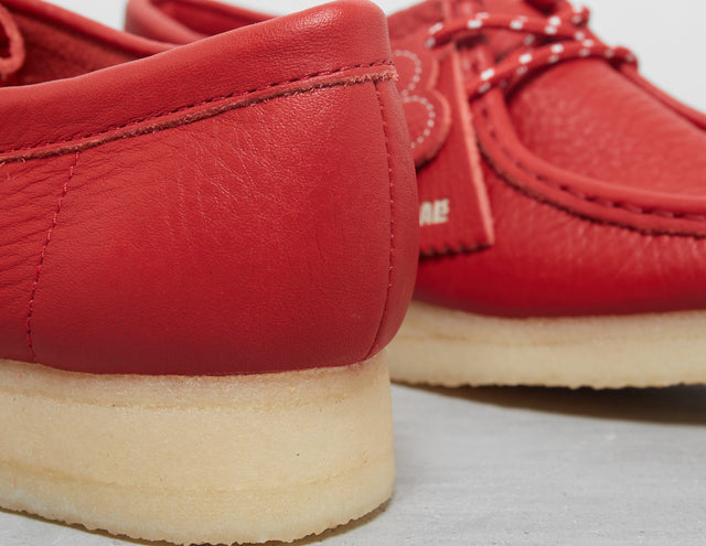 WALLABEE LEA RED/RED