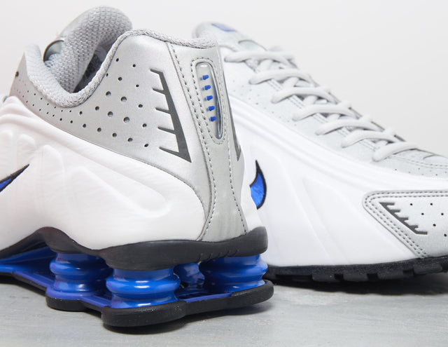 SHOX R4 WHT/BLU/SIL