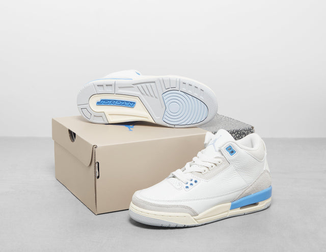 AJ 3 WHT/UNC/WHT