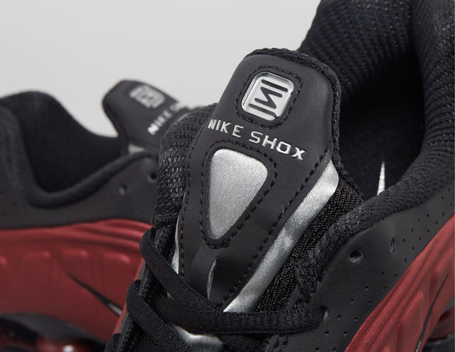 W SHOX R4 BLK/RED/BLK