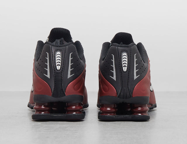 W SHOX R4 BLK/RED/BLK