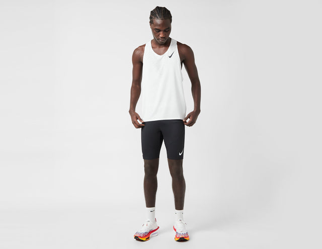 !NK AROSWFT SINGLET BLK