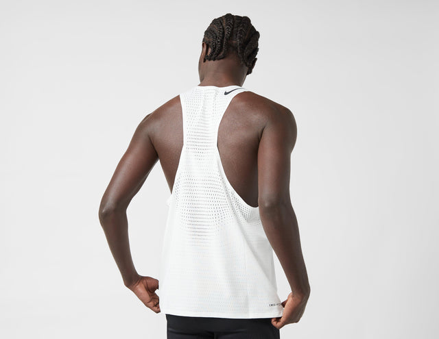 !NK AROSWFT SINGLET BLK