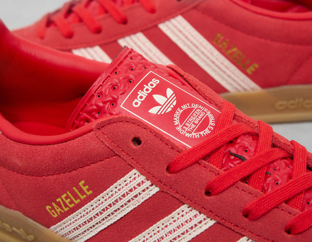 GAZELLE INDR SCARLET/WHT