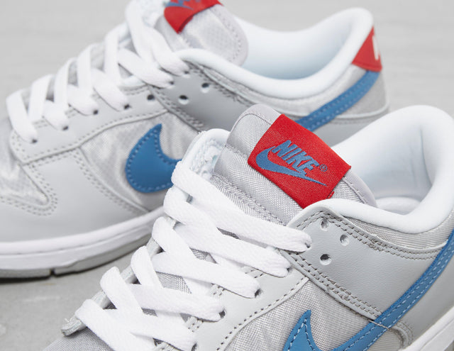 DUNK LO QS SIL/BLU/RED