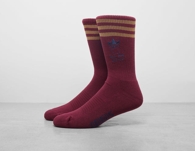 !BRAIN DEAD SOCK DK RED