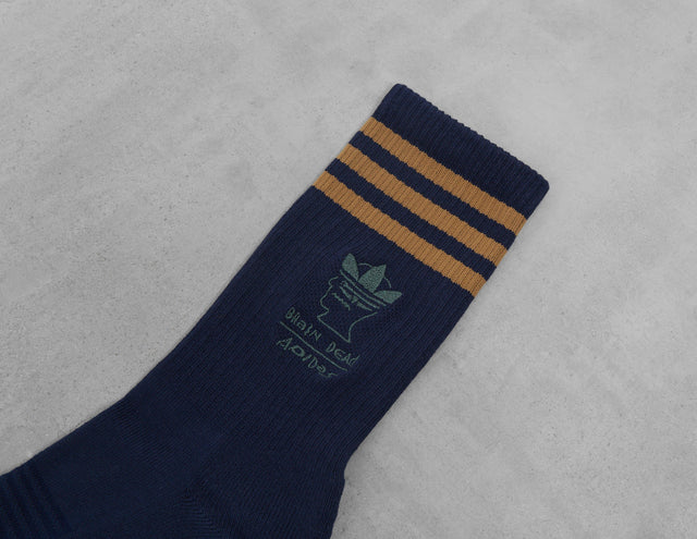 !BRAIN DEAD SOCK GRN