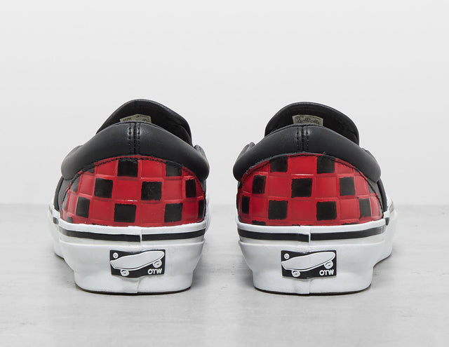 !SLIP ON BLK/RED/BLK