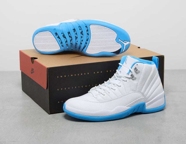 AJ 12 WHT/BLU/WHT