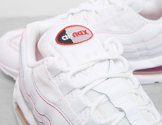 AM95 WHT/WHT/RED