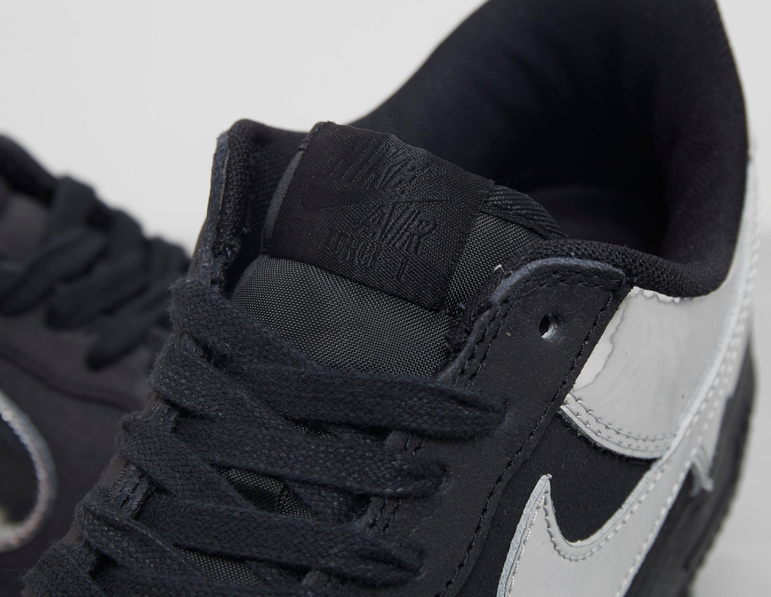 #AF1 LO QS BLK/SIL/BLK