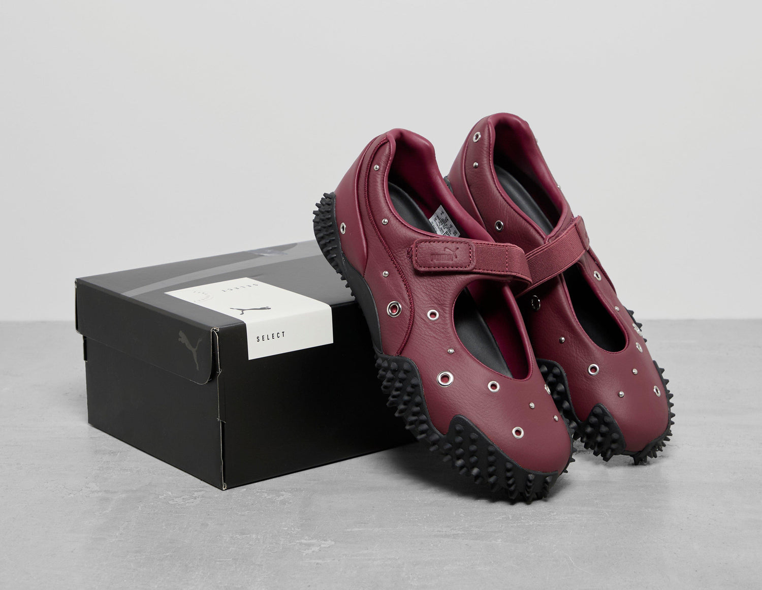 MOSTRO FEY STUDS BURG/BLK