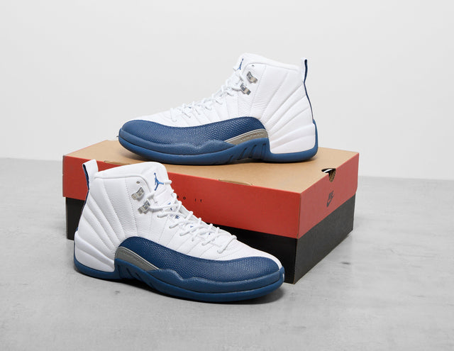 AJ 12 FRENCH BLU/WHT