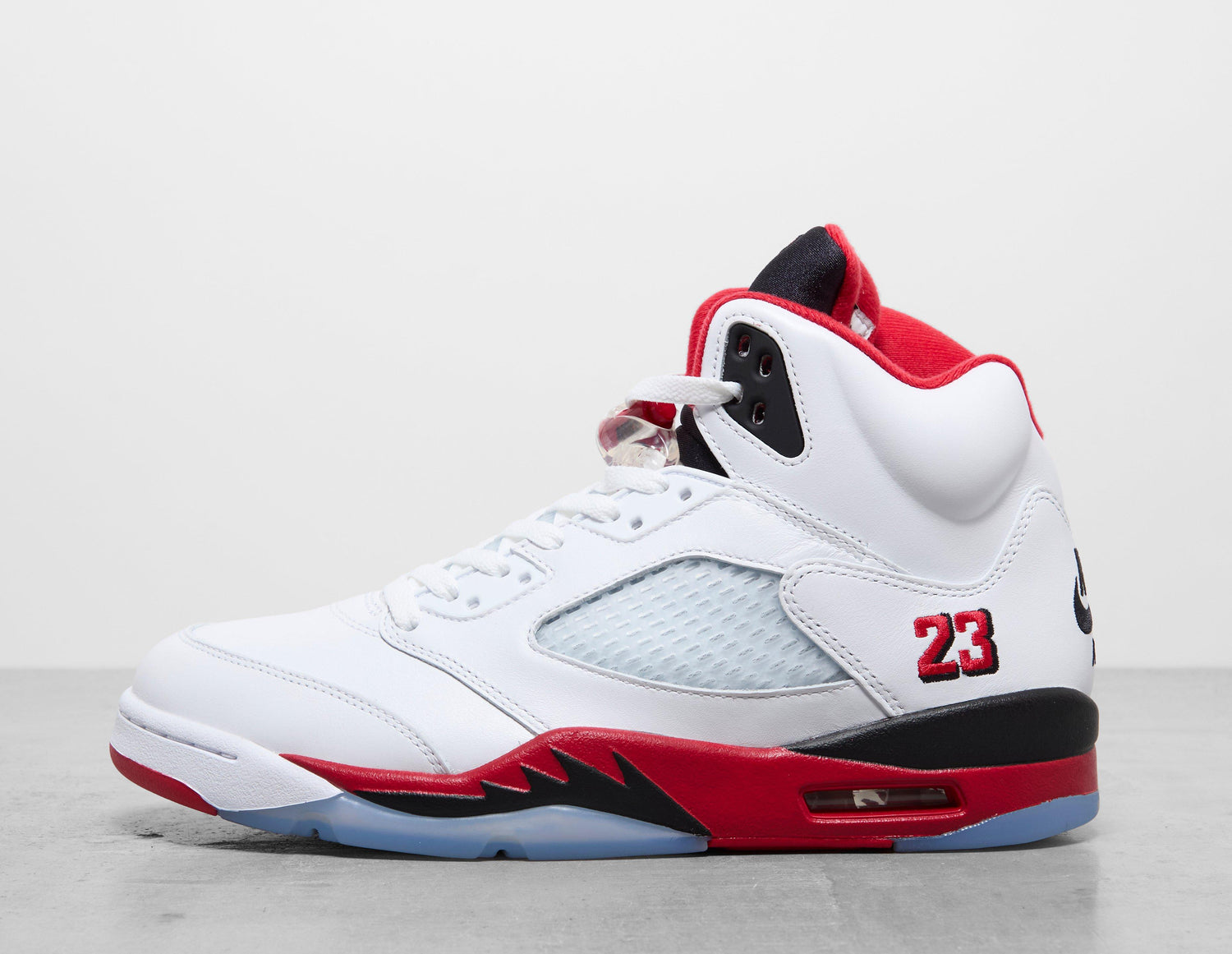AJ 5 FIRE WHT/RED/BLK