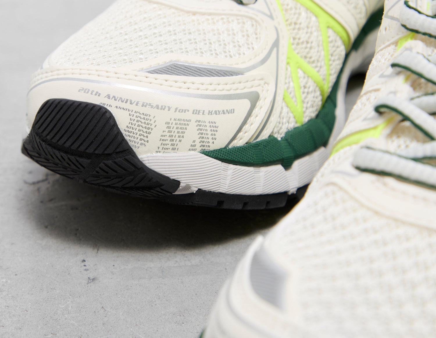 GEL KAYANO 20 WHT/YEL
