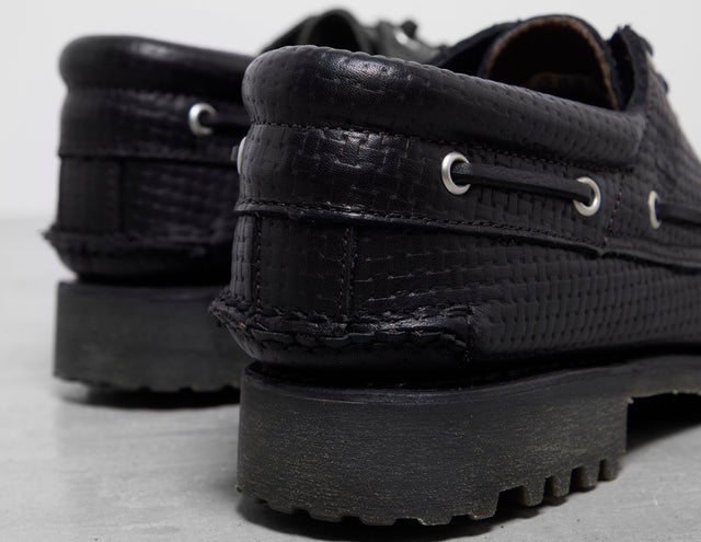 3 EYE AUTH GRAIN BLK/BLK