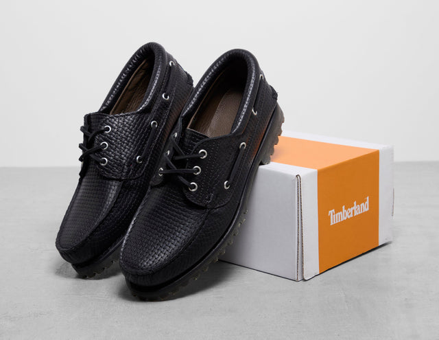 3 EYE AUTH GRAIN BLK/BLK