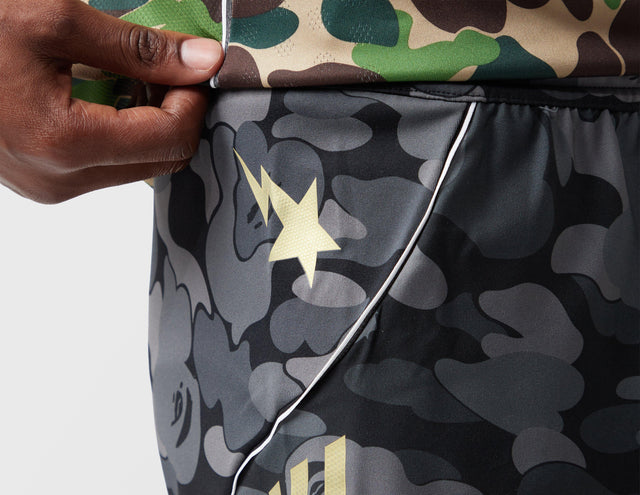 !BAPE FB CAMO SHORTS BLK