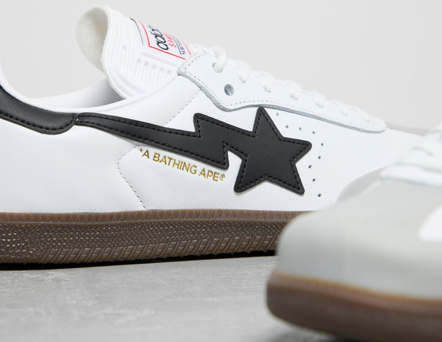 !SAMBA BAPE WHT/BLK