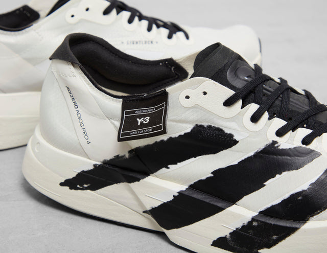 !Y3 ADIOS PRO 4 WHT/BLK