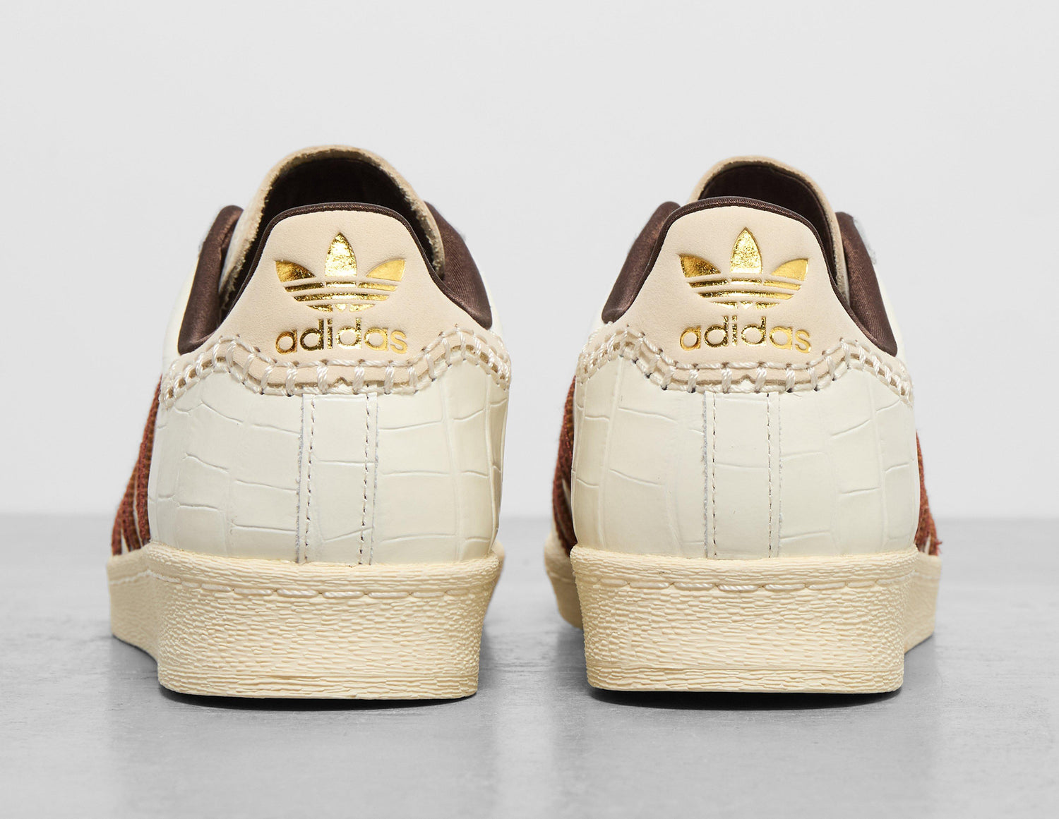 !SUPERSTAR WB WHT/BWN/WHT