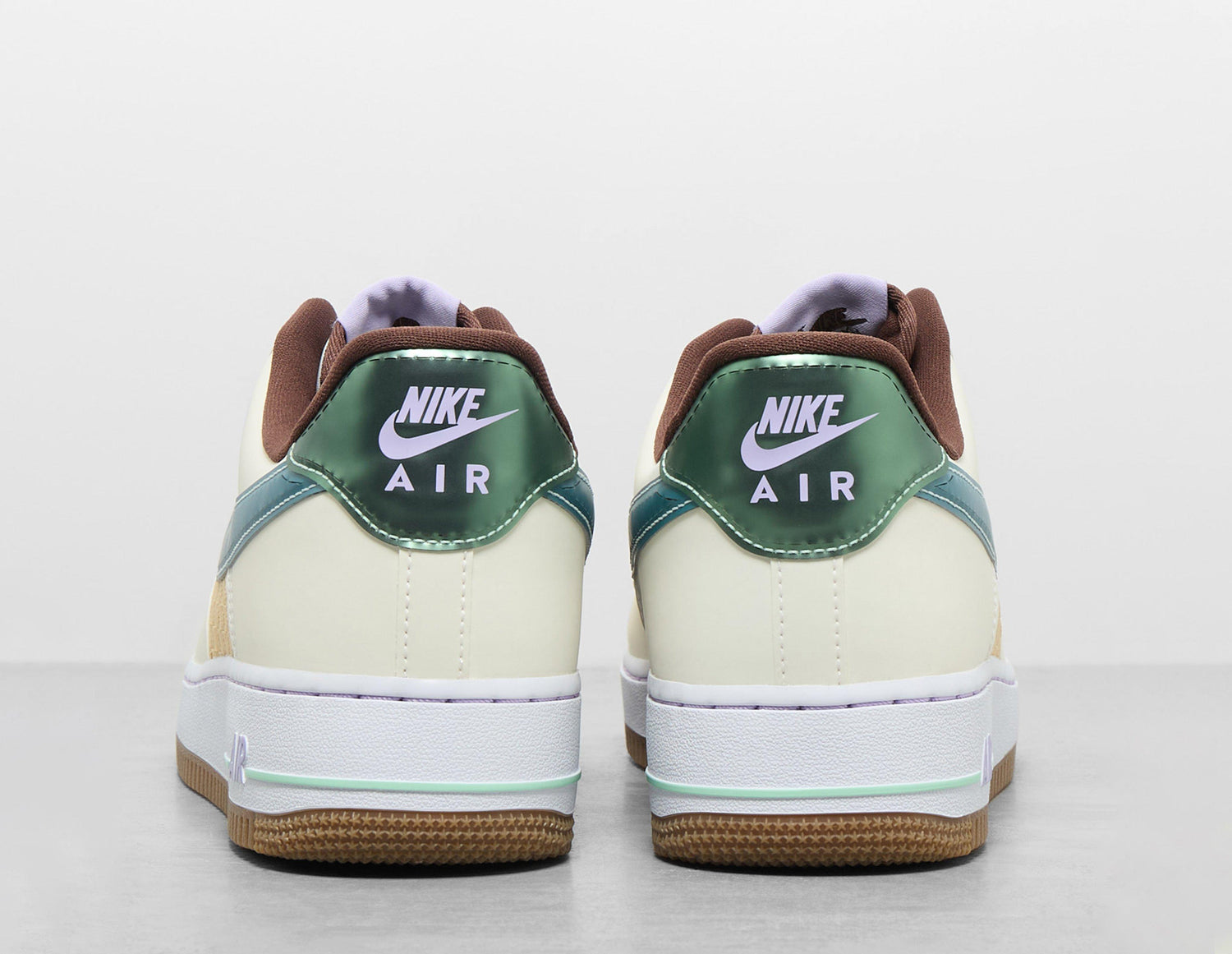 AF1 EAS QS WHT/GRN/BWN