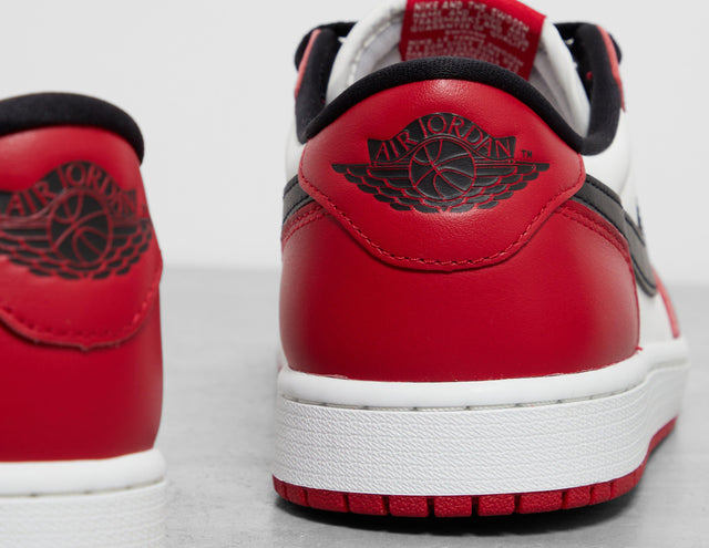 AJ 1 LO OG WHT/RED/WHT