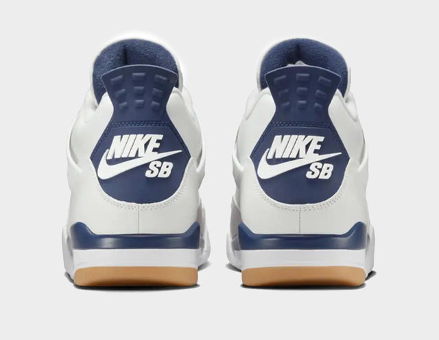 !AJ 4 SB WHT/NVY/WHT