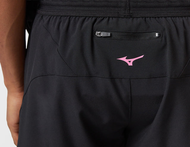 !TECH SHORT LOG BLK/PNK