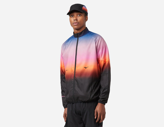 !TECH WND JKT LOG BLK/PNK