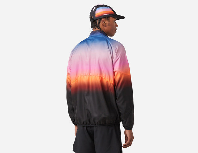 !TECH WND JKT LOG BLK/PNK