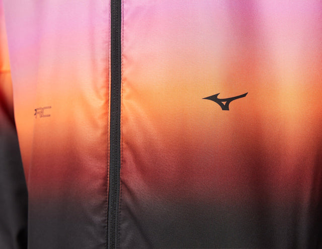 !TECH WND JKT LOG BLK/PNK