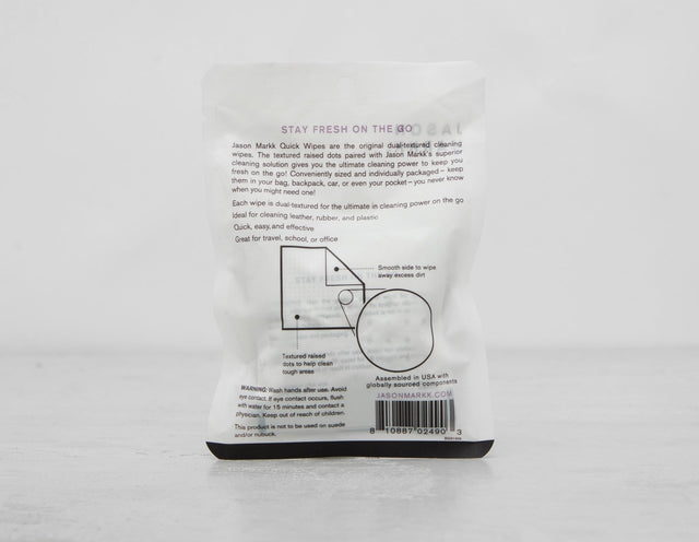 Quick Wipes 3 Pack - Shoe Care