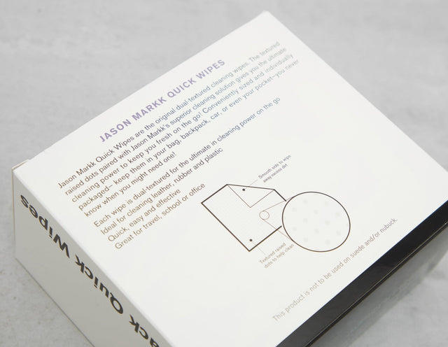 Quick Wipes 30 Pack - Shoe Care