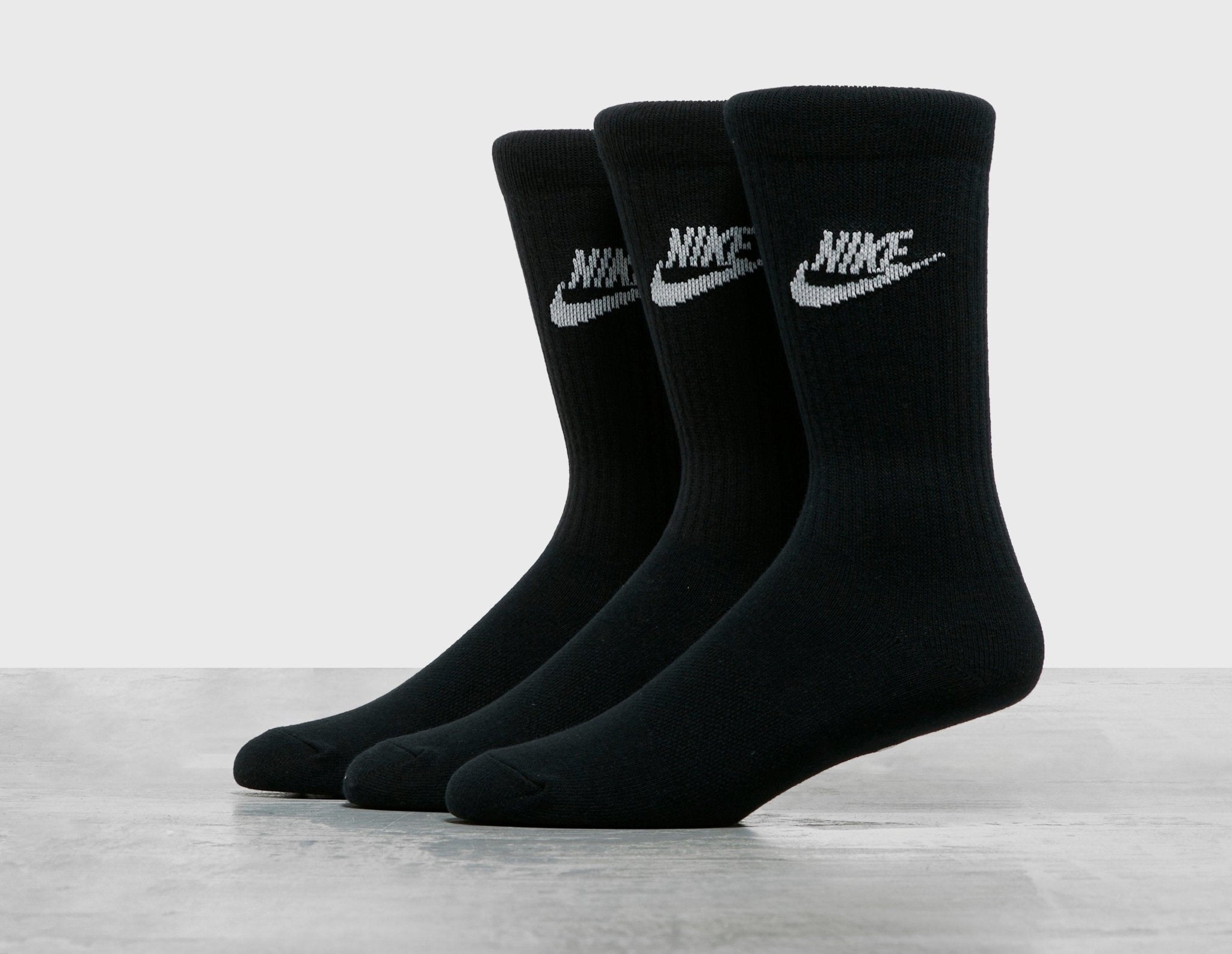 black nike socks 3 pack
