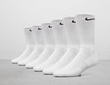 6 - Pack Everyday Cushioned Training Crew Socks - Socks