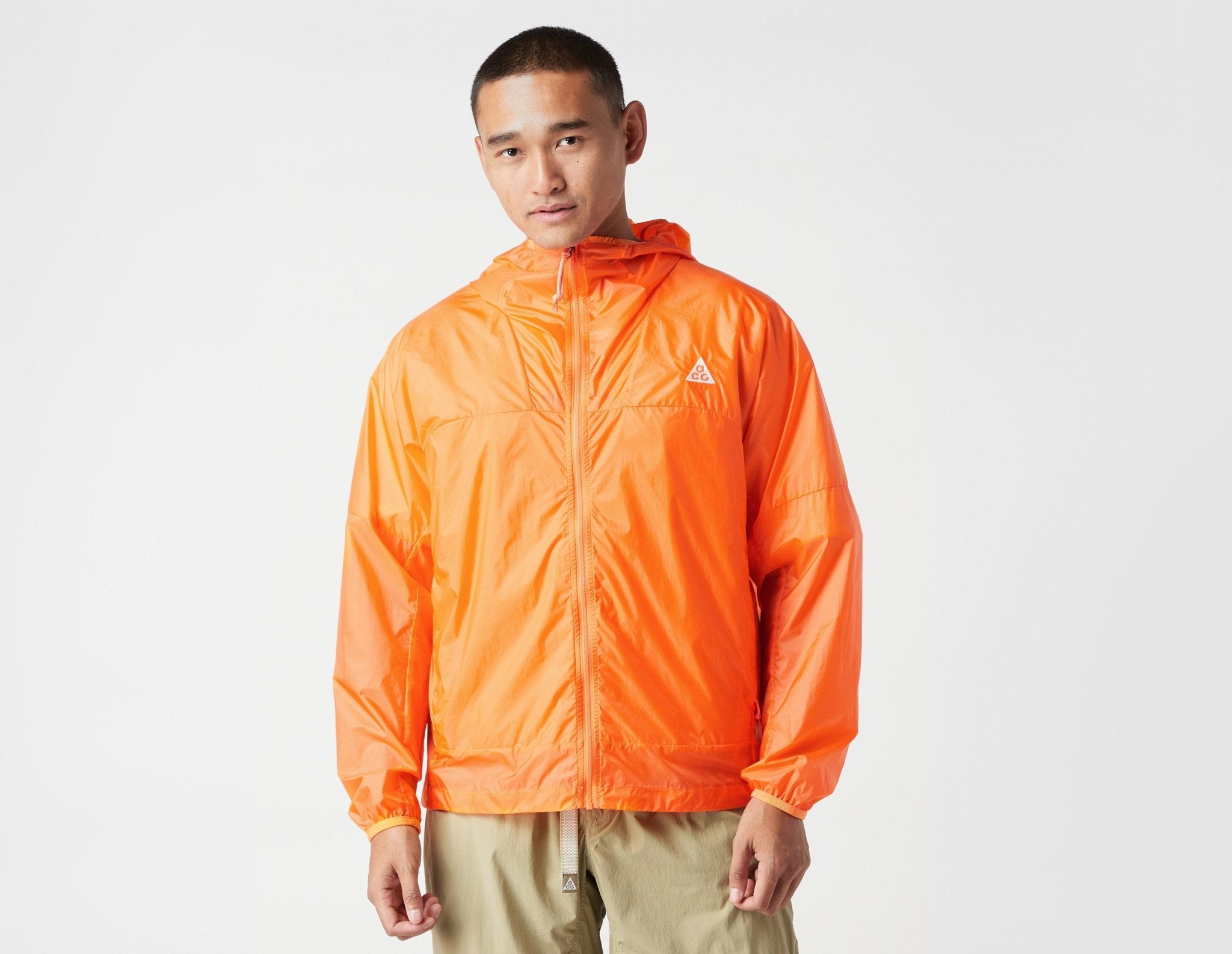 orange nike windbreaker mens