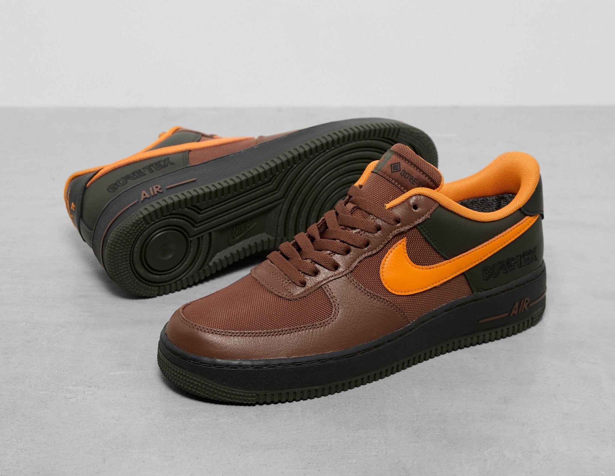 nike air force gore tex brown