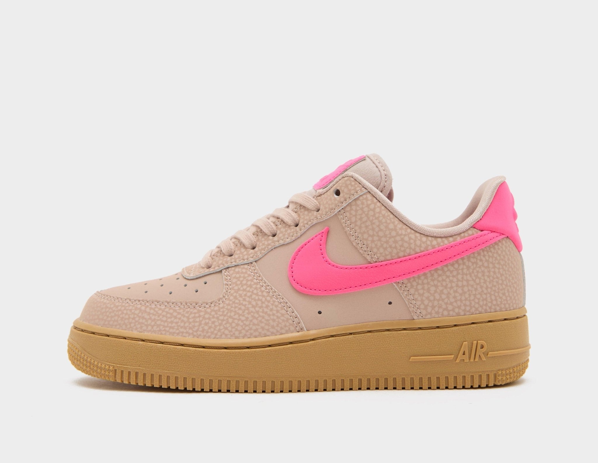 nike air force 1 brown and pink