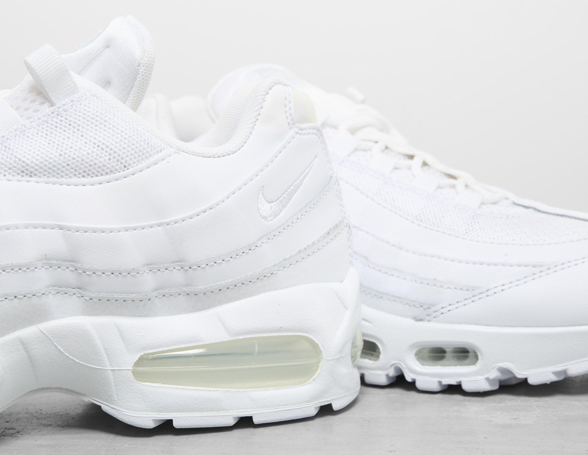 leather white nike air max