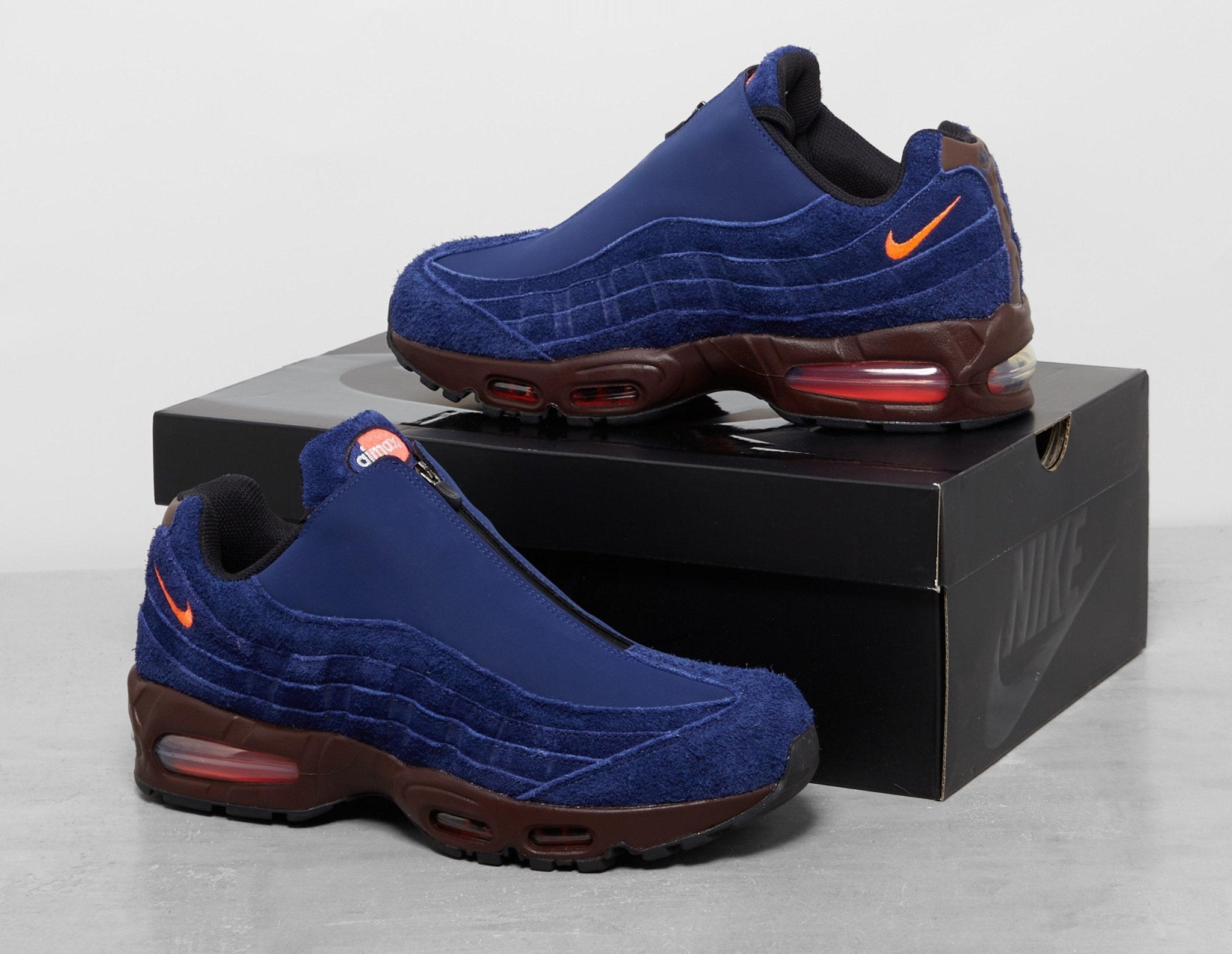 nike air max 95 orange blue