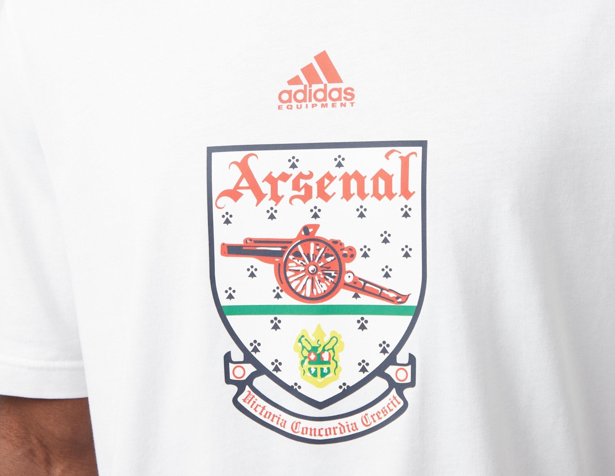 White adidas Arsenal F.C. T-Shirt 92-94