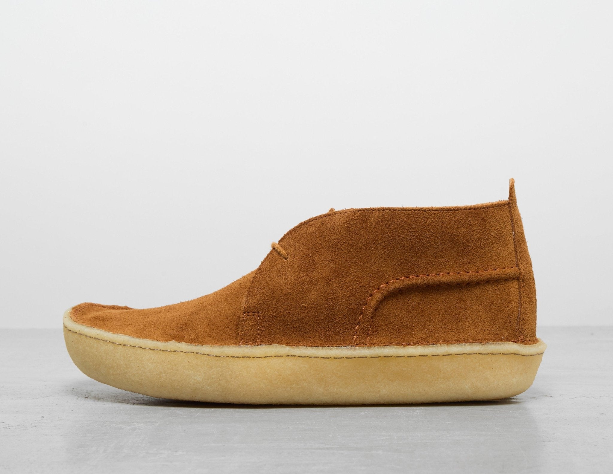 Brown Clarks Originals Desert Rain