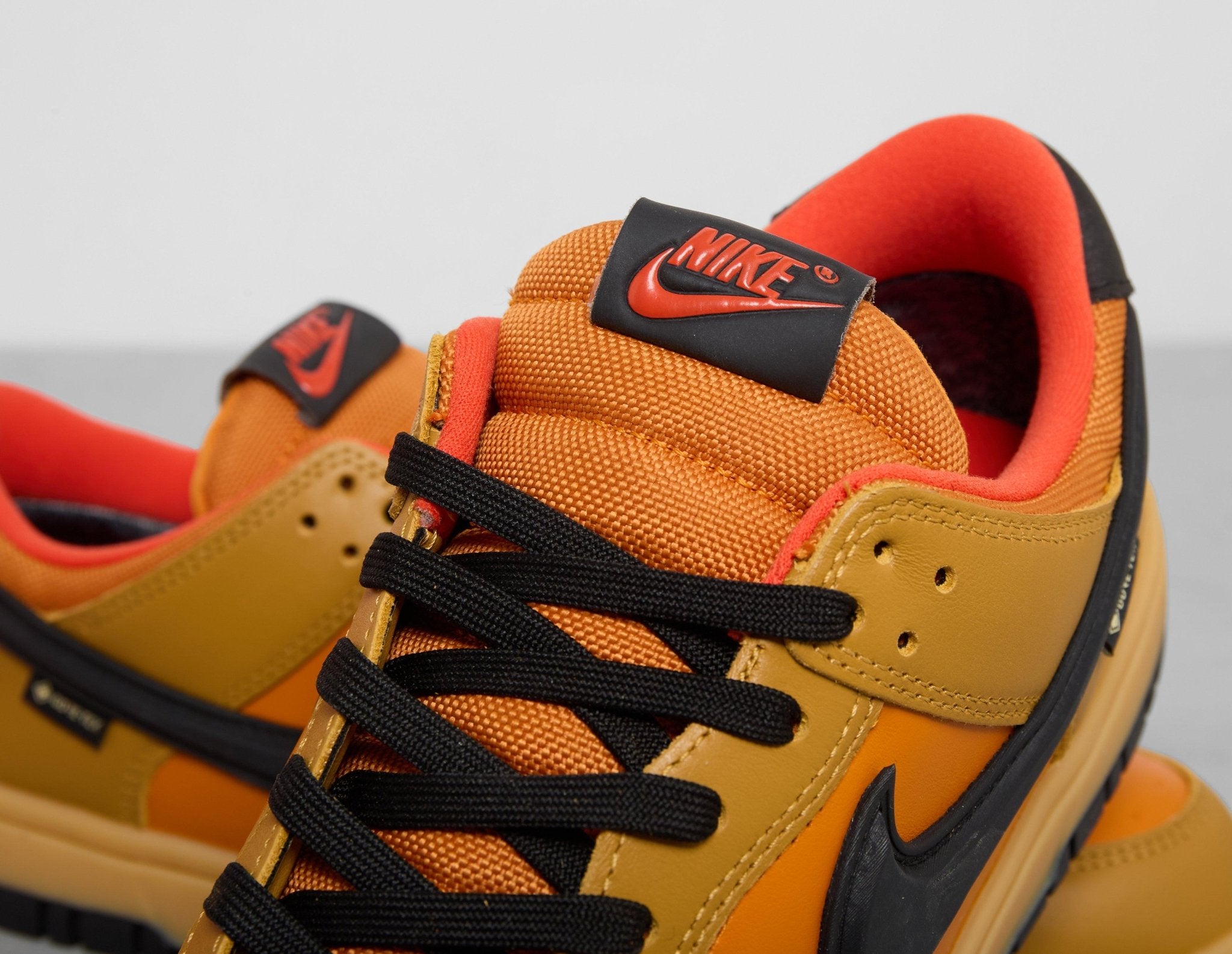 Orange Nike Dunk Low GORE-TEX