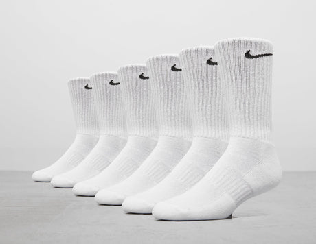 6-Pack Everyday Cushioned Training Crew Socks