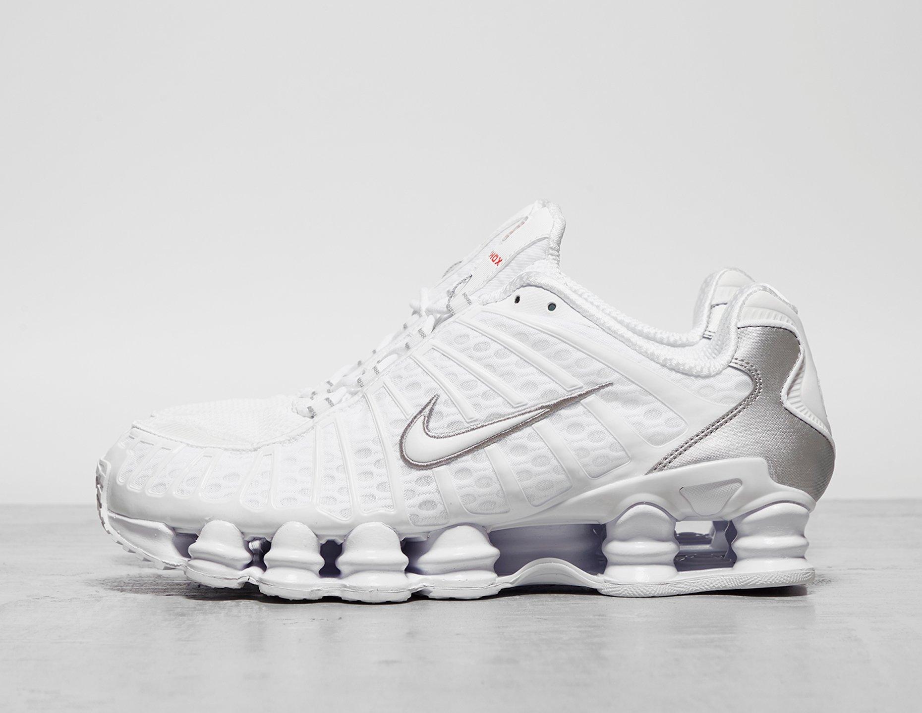 White Nike Shox TL