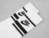 *3PK FUTURA ESS WHT/BLK'