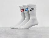 *3PK FUTURA WHT/MULTI'