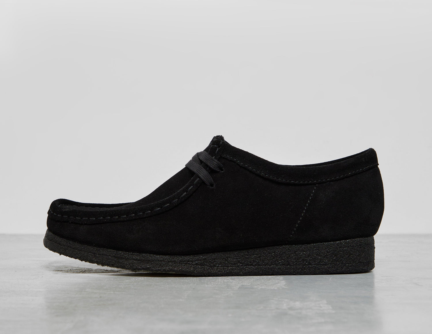 Black Clarks Originals Wallabee